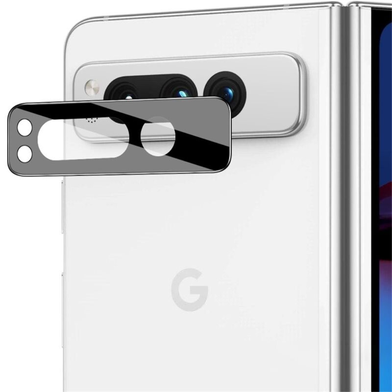 Imak Google Pixel Fold Kameralinsebeskyttelse i glass, Svart