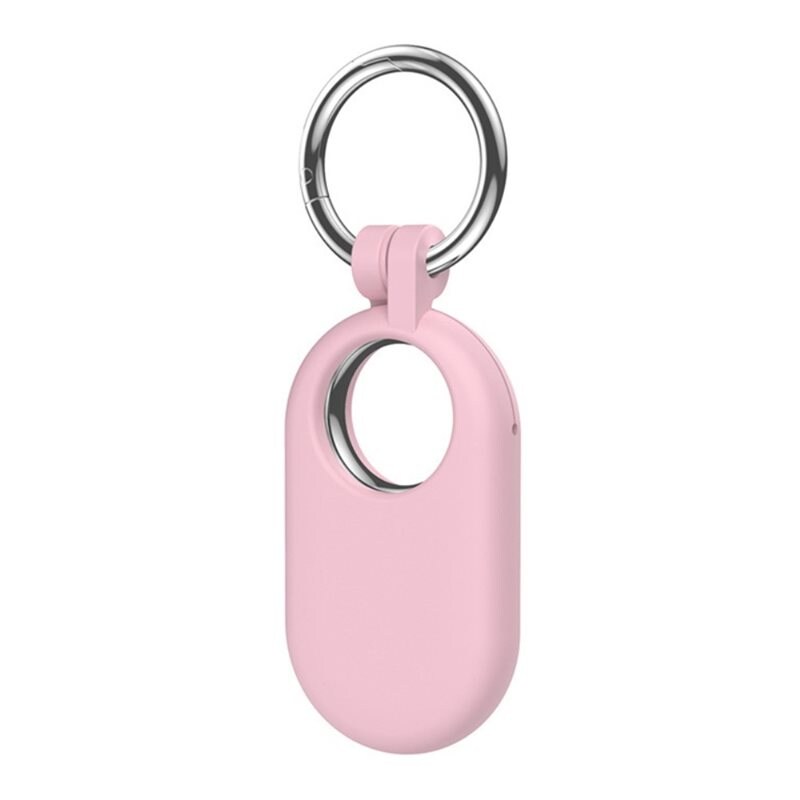 Samsung Galaxy SmartTag 2 Nøkkelring med silikondeksel, Rosa
