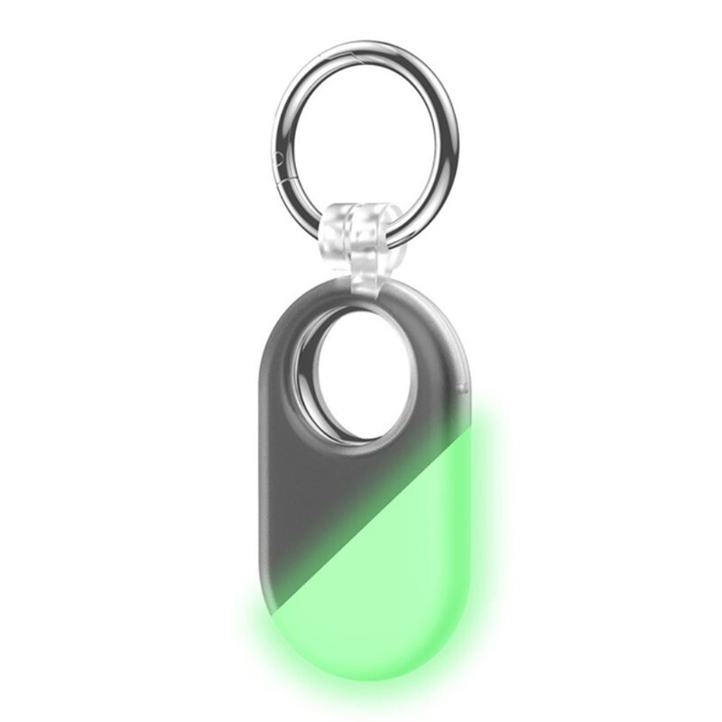 Samsung Galaxy SmartTag 2 Nøkkelring med silikondeksel, Gjennomsiktig
