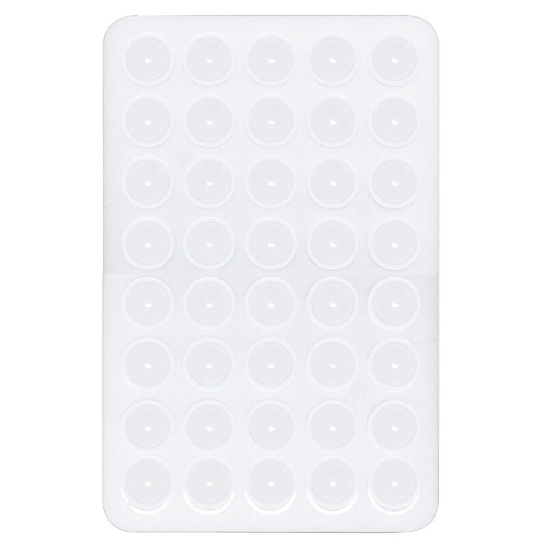 Dobbeltsidig sugekoppholder for mobil, Hvit