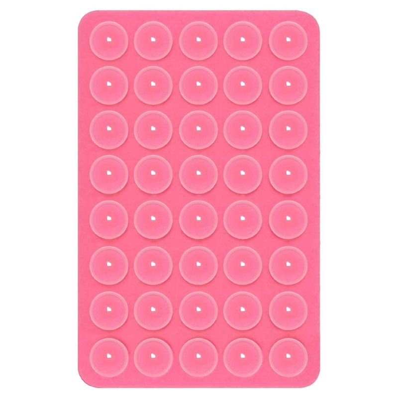 Dobbeltsidig sugekoppholder for mobil, Rosa