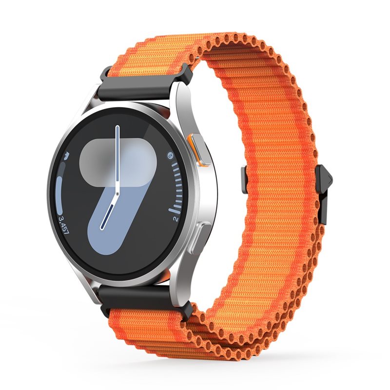 Dux Ducis Samsung Galaxy Watch 7 40mm Active nylonreim, Oransje