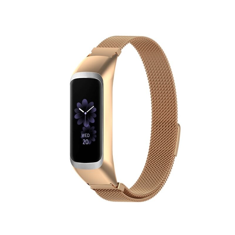 Armband Milanese Samsung Galaxy Fit 2 Rosegull