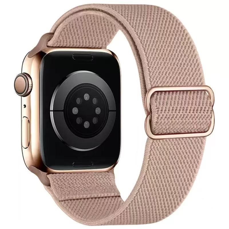 Apple Watch Series 8 41mm Elastisk armbånd, Beige