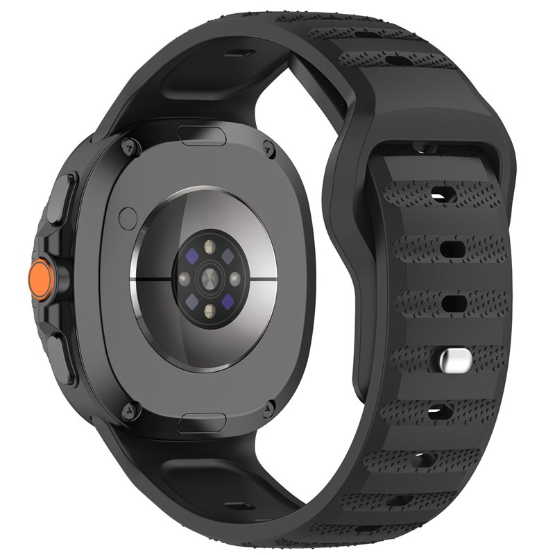 Samsung Galaxy Watch 8 Classic Reim i silikon, Svart