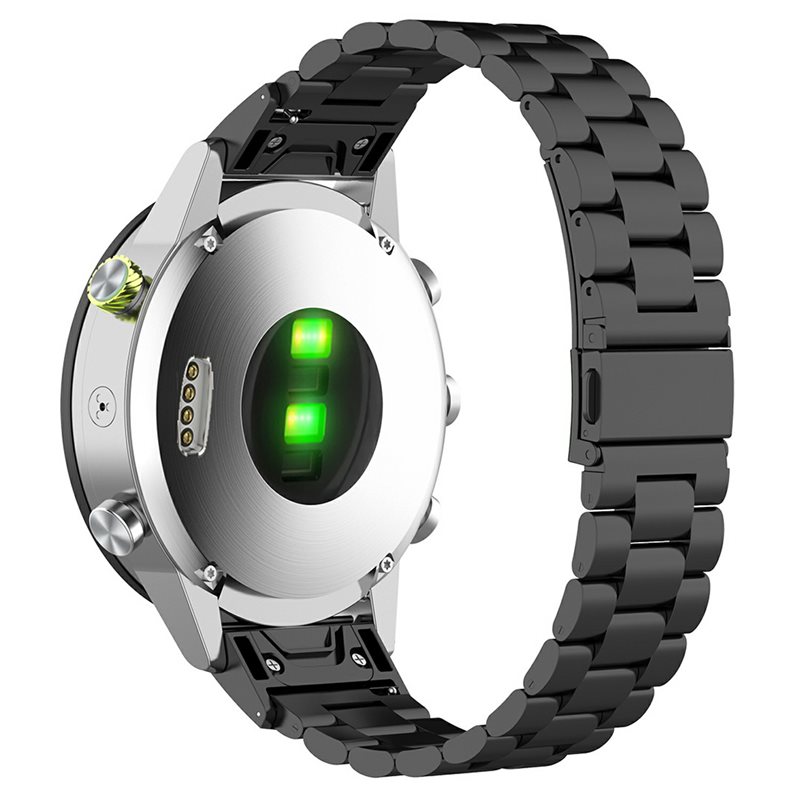 Garmin Fenix 6 Stilig reim i titan, Svart