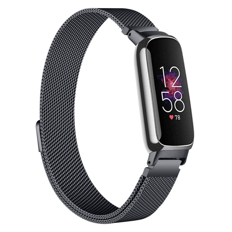 Fitbit Inspire 3 Reim Milanese Loop, Svart