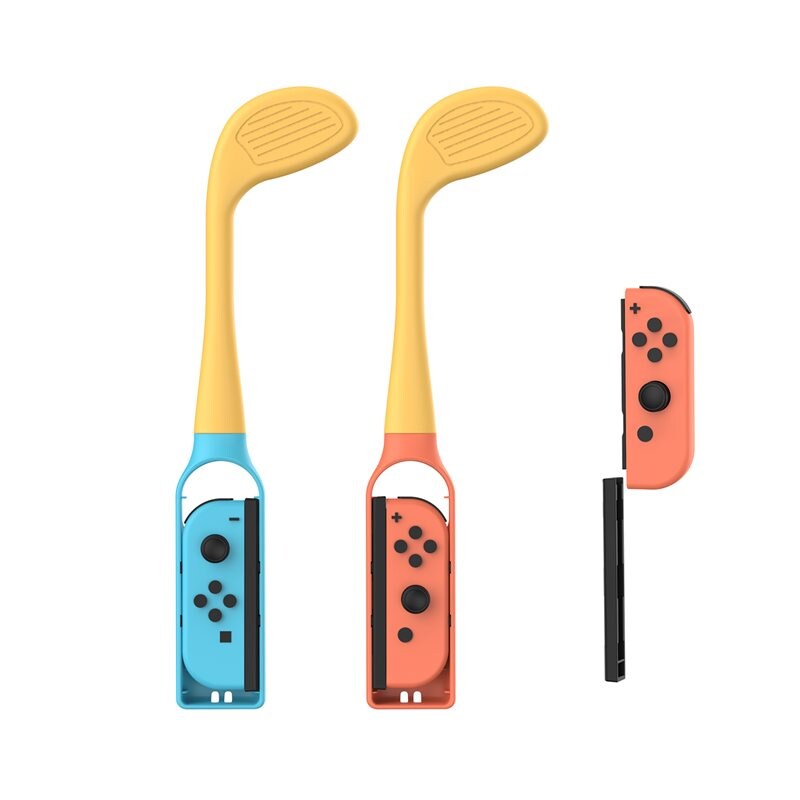 Dobe Nintendo Switch 2 Joy-Con golfkøller, Blå/Rød