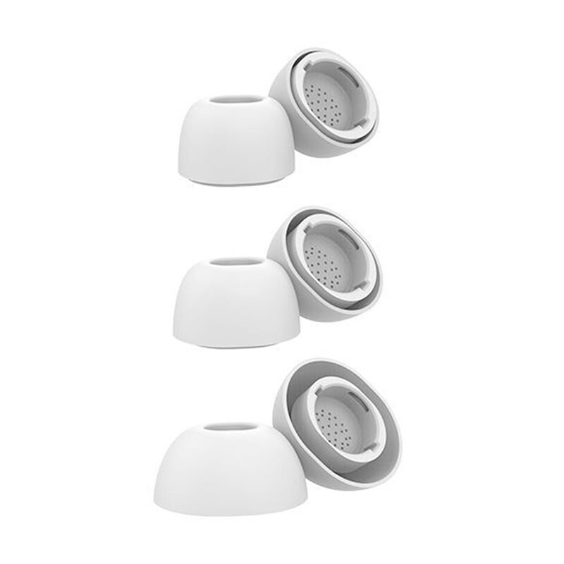 Ahastyle Samsung Galaxy Buds 3 FE 3-pack Silikon Ear Tips, Hvit