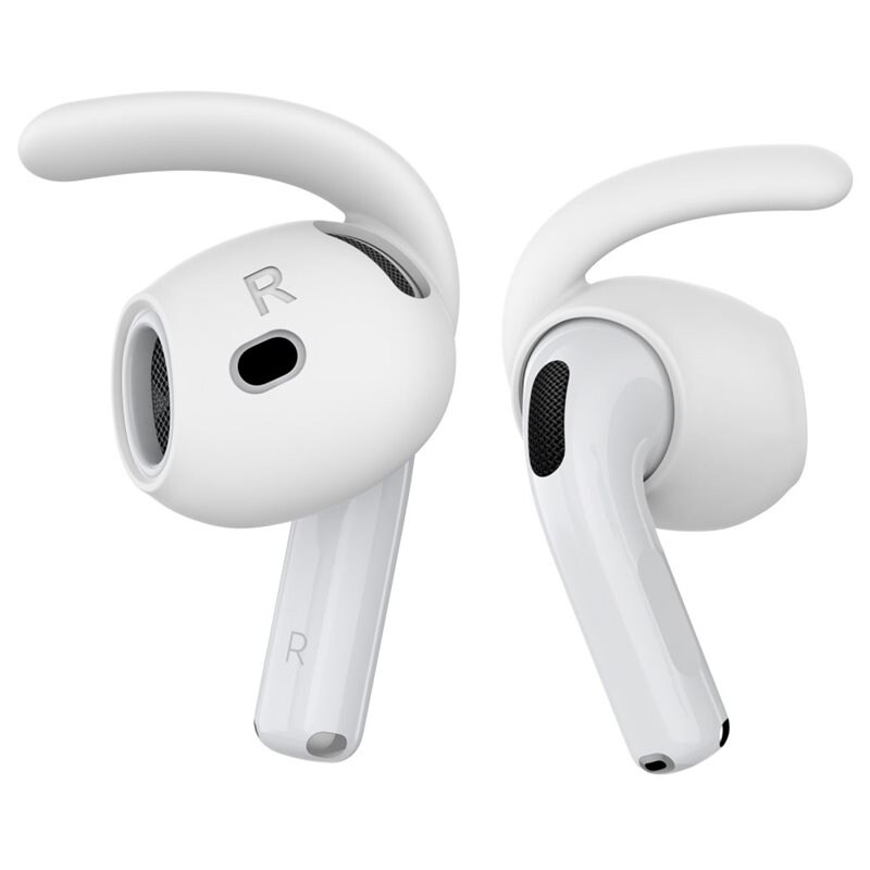 Ahastyle Apple AirPods 4 Sportlige Øreklips, Hvit