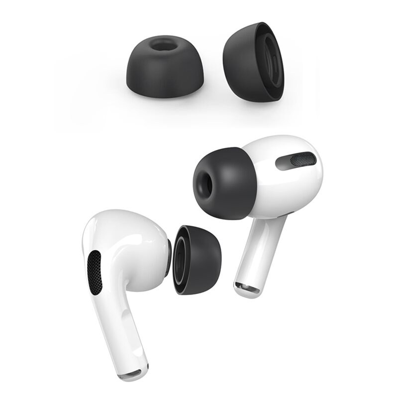 Ahastyle AirPods Pro 2 Ørepropper - str S, svart