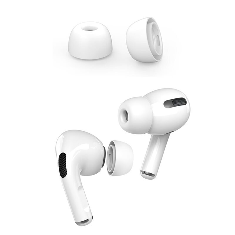 Ahastyle AirPods Pro 2 Ørepropper - str S, hvit