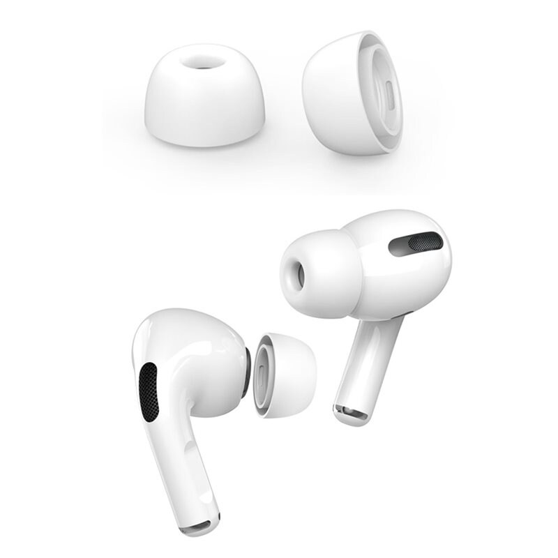 Ahastyle AirPods Pro 2 Ørepropper - str M, hvit