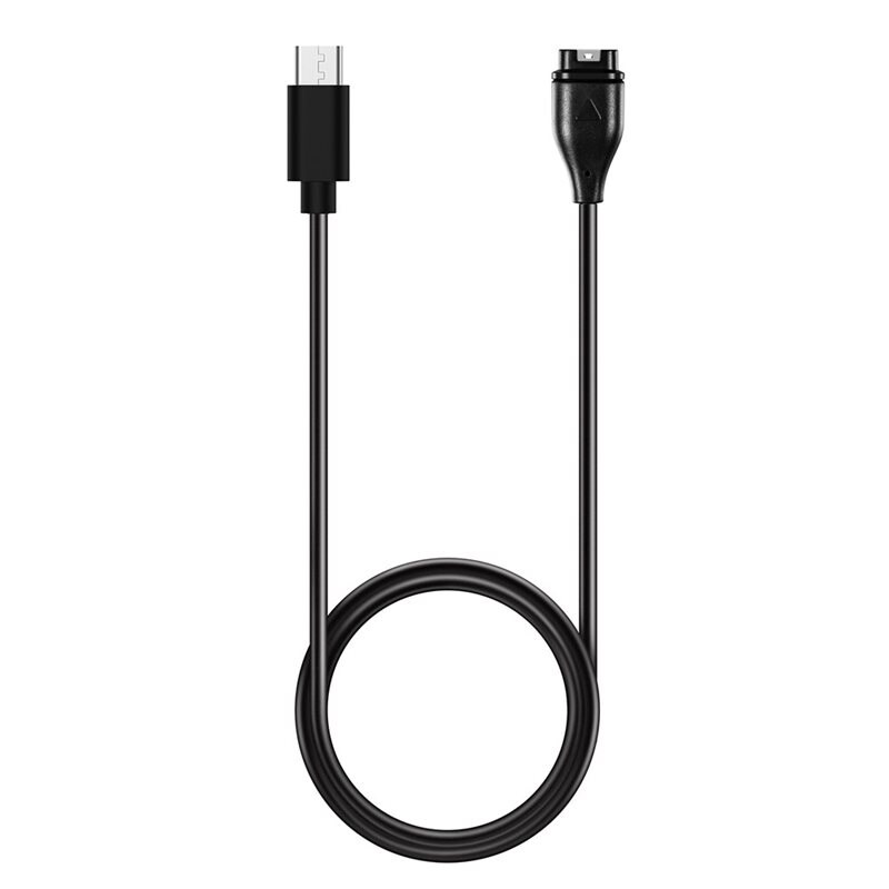 Garmin Vivomove 3s Ladekabel USB-C 1m, Svart