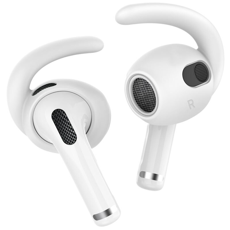 Ahastyle AirPods Pro 2 Sportlige Øreklips, Hvit