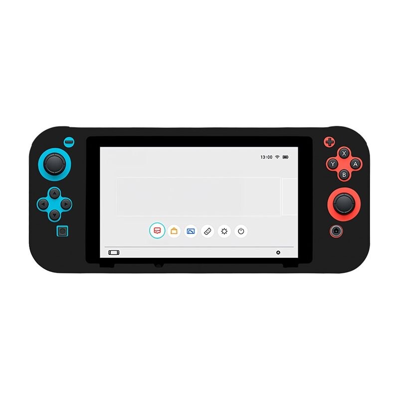 Nintendo Støtsikkert silikondeksel, Svart
