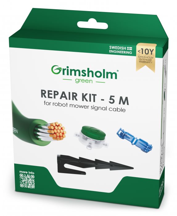 Grimsholm Reparasjonssett for robotgressklipper til signalkabel 5m
