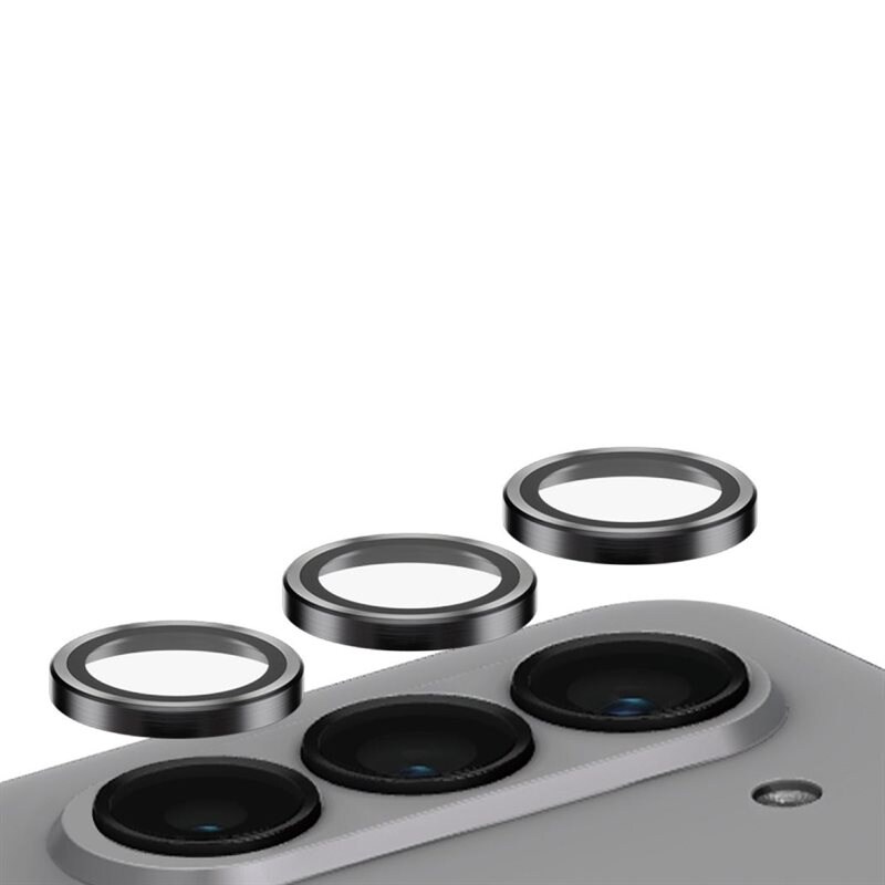 PanzerGlass Samsung Galaxy Z Fold 6 Hoops linsebeskyttelse med aluminiumsramme, Svart