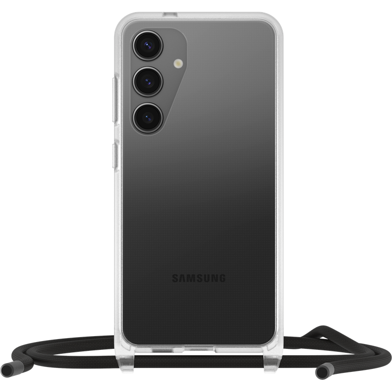 Otterbox Samsung Galaxy S24 Deksel med halskjede React Necklace, Gjennomsiktig