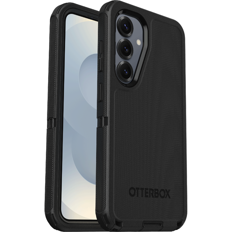 Otterbox Samsung Galaxy S24 Defender - Robust mobildeksel med høy beskyttelsesgrad, Svart