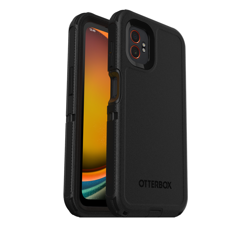 Otterbox Samsung Galaxy Xcover 7 Pro Defender - Robust mobildeksel med høy beskyttelsesgrad, Svart