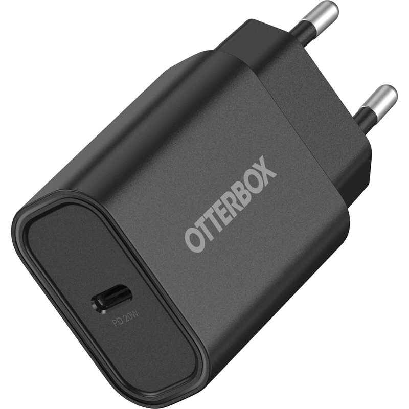 Otterbox Vegglader USB-C PD 20W, Svart