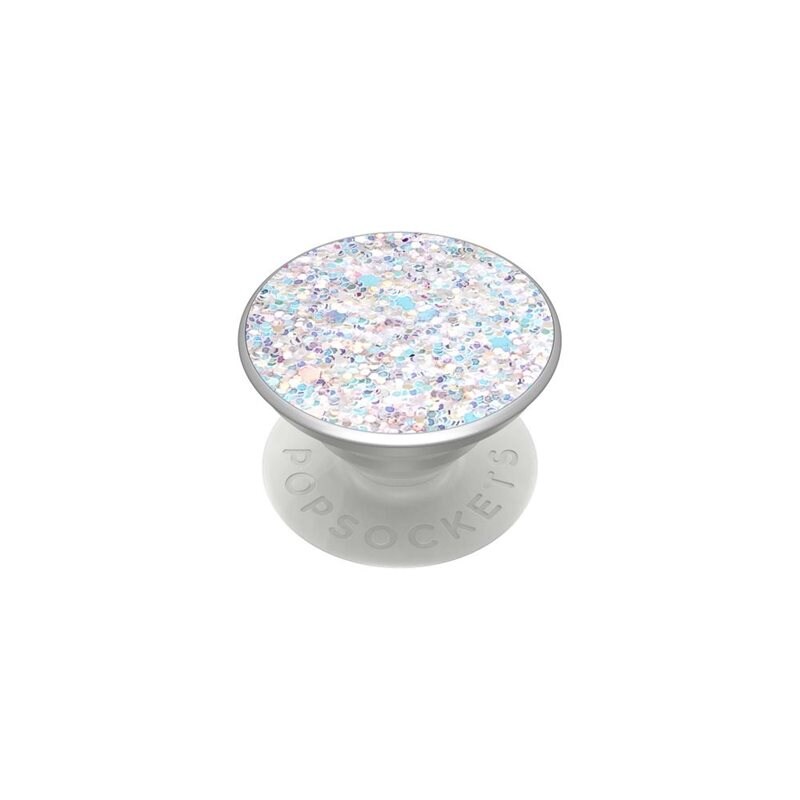 PopSockets PopGrip Mobilholder / stativ med avtakbar topp, Sparkle Snow White