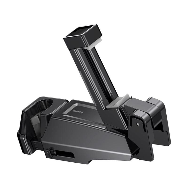 Baseus Mobilholder og krok for bilnakkestøtte, Svart