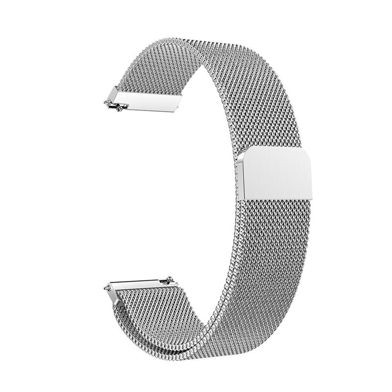 Garmin Forerunner 265 Reim Milanese Loop, Sølv