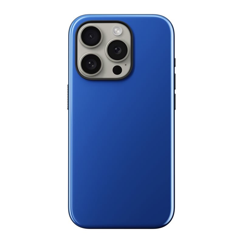 Nomad iPhone 15 Pro Sport Deksel MagSafe Super Blue