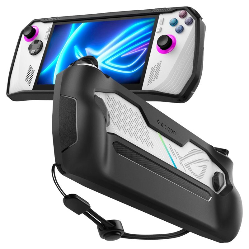 Spigen Asus ROG Ally Rugged Armor-deksel, Svart