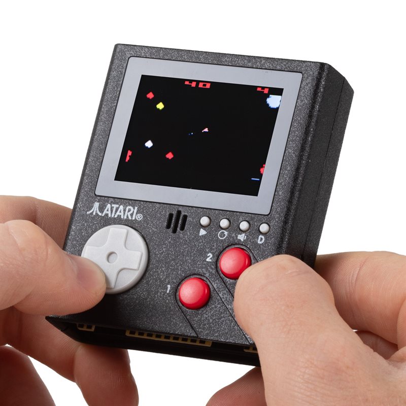 Atari Mini Spillkonsoll Arcade Nøkkelring