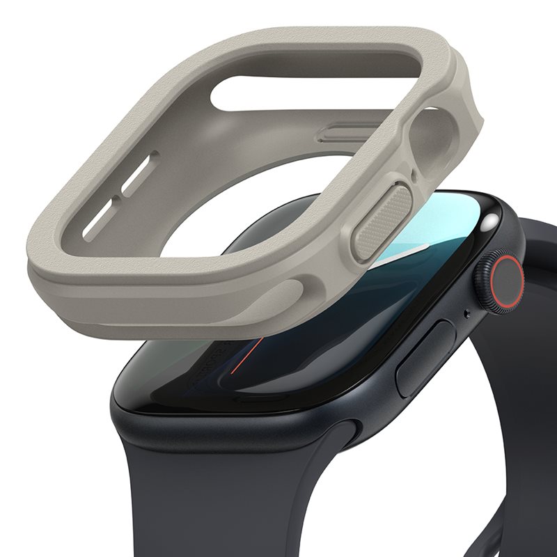 Ringke Apple Watch Series 10 46mm Air Sports deksel, Warm Gray