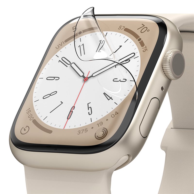Ringke Apple Watch SE 40mm Skjermbeskytter beskyttelsesfilm - Dual Easy (3-pack)