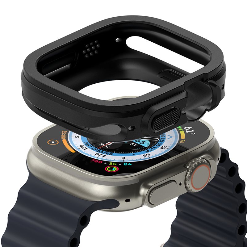Ringke Apple Watch Ultra 49mm 1st Gen Air Sports deksel, Black