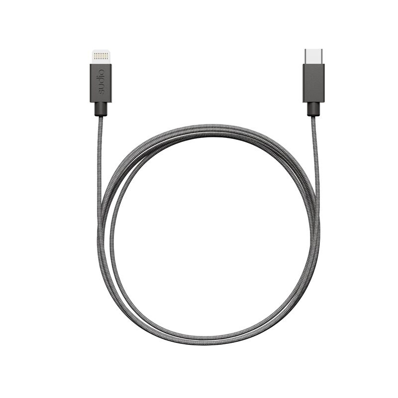 Sudio C1 Ladekabel USB-C til Lightning 1.8 m, Svart