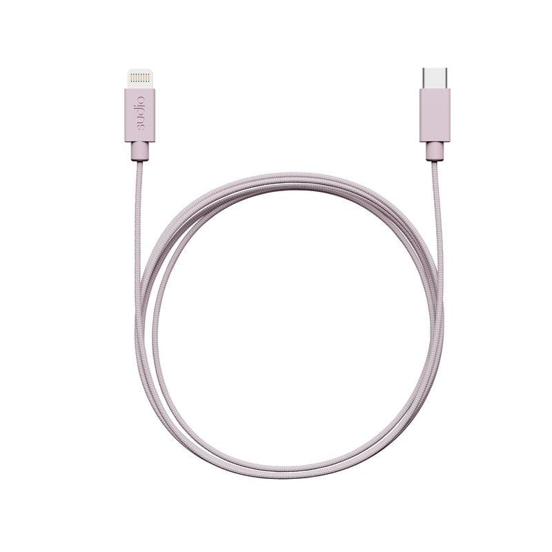 Sudio C1 Ladekabel USB-C til Lightning 1.8 m, Rosa