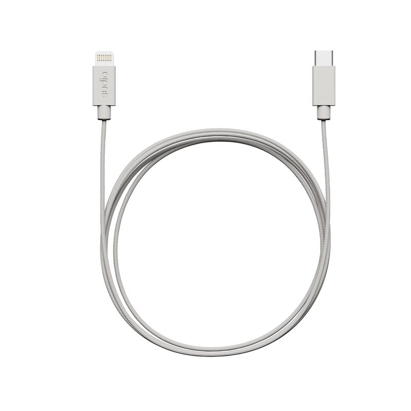 Sudio C1 Ladekabel USB-C til Lightning 1.8 m, Hvit