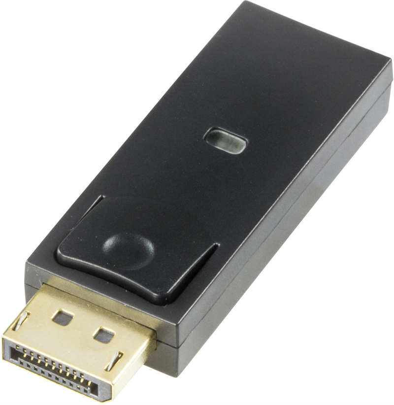 Deltaco DisplayPort til HDMI-adapter Full HD, Svart