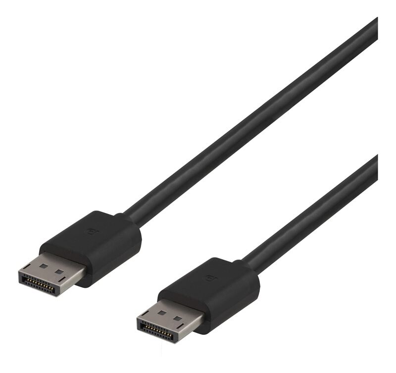 DisplayPort 1.4-kabel 8K 2m, Svart