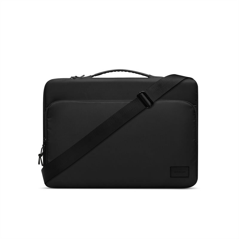 Gaston Luga Däsh Cushioned Laptop-veske Briefcase 16", Svart