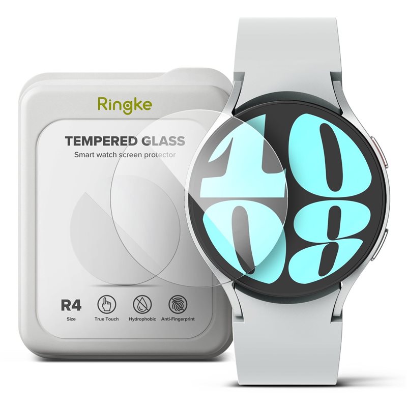 Ringke Samsung Galaxy Watch 6 40mm Skjermbeskytter i glass (4-pack)