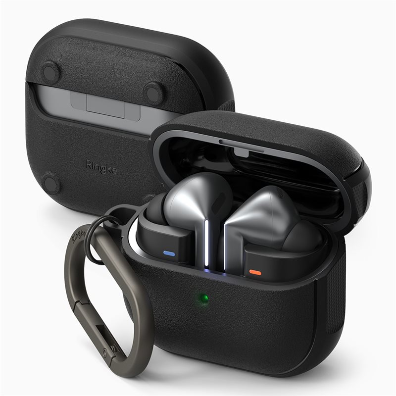 Ringke Samsung Galaxy Buds 3 Onyx MagSafe-deksel, Svart