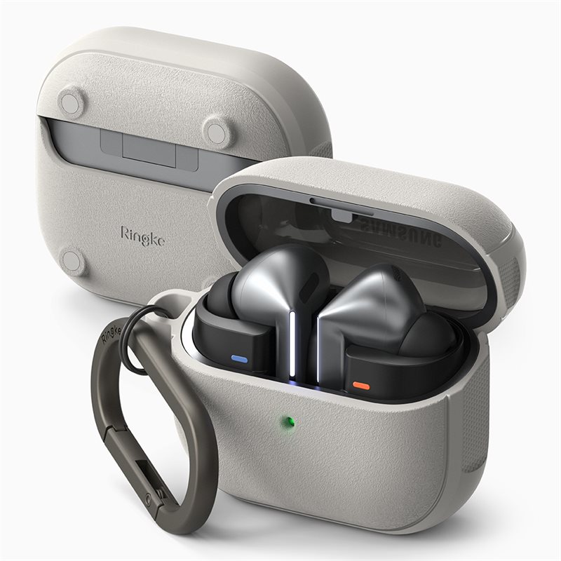 Ringke Samsung Galaxy Buds 3 Onyx MagSafe-deksel, Warm Gray