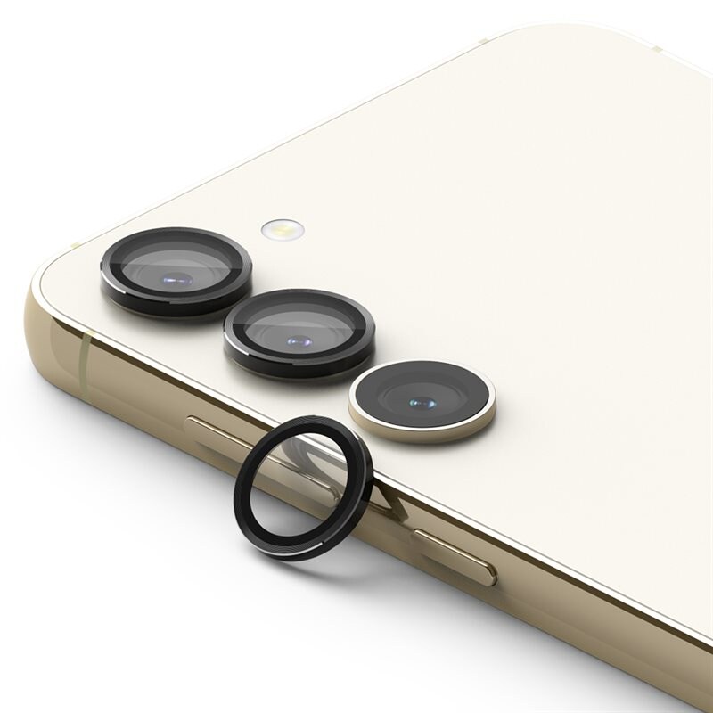 Ringke Samsung Galaxy S23/Galaxy S23 Plus Linsebeskyttelse med aluminiumsramme, Svart