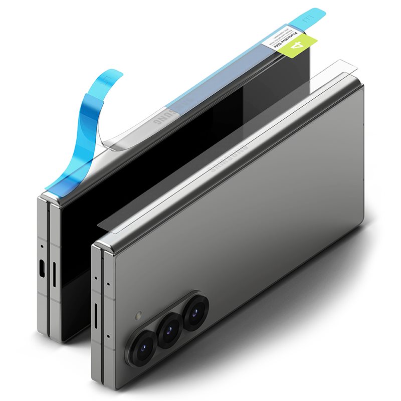 Ringke Samsung Galaxy Z Fold 5 Hinge beskyttelsesfilm – Dual Easy (2-pack)
