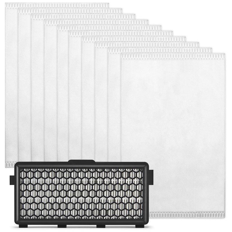 Rengjøringspakke: Støvsugerposer 10 stk + HEPA-filter Miele Guard L1