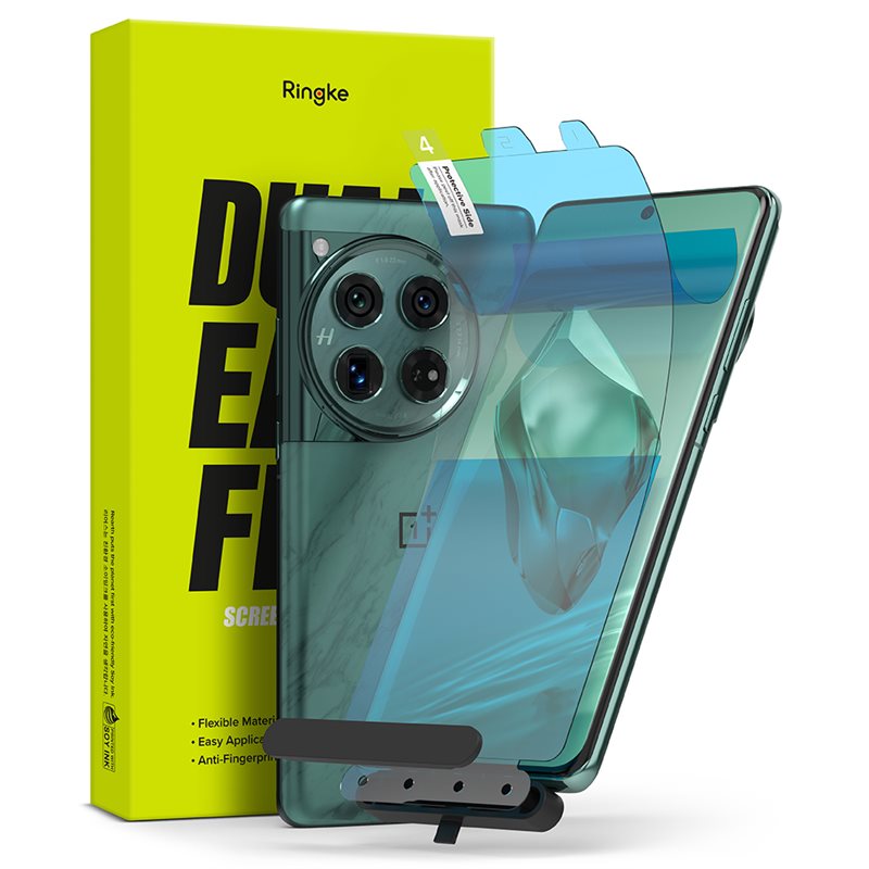 Ringke OnePlus 12 Skjermbeskytter beskyttelsesfilm - Dual Easy (2-pack)