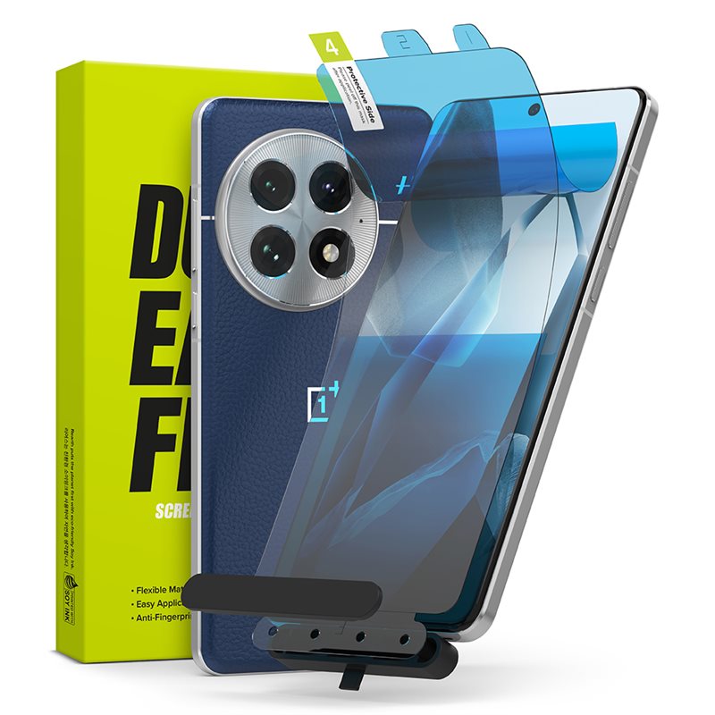 Ringke OnePlus 13 Skjermbeskytter beskyttelsesfilm - Dual Easy (2-pack)