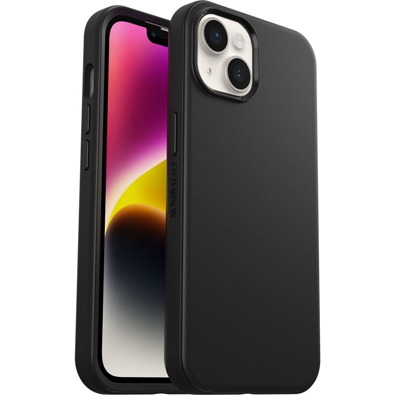 Otterbox iPhone 14 Støtsikkert MagSafe-deksel Symmetry Plus, Svart